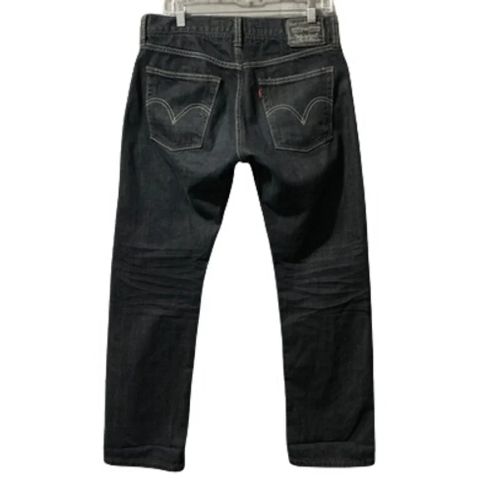 Levi's 514 Jeans Slim Straight Men's Black Denim Size 32x30‎